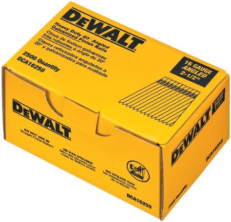 DEWALT DT9998 Пирони такер под ъгъл 20 градуса 90 мм 2500 бр. - от Etools.bg DEWALT DT9998 Пирони такер под ъгъл 20 градуса 90 мм 2500 бр.