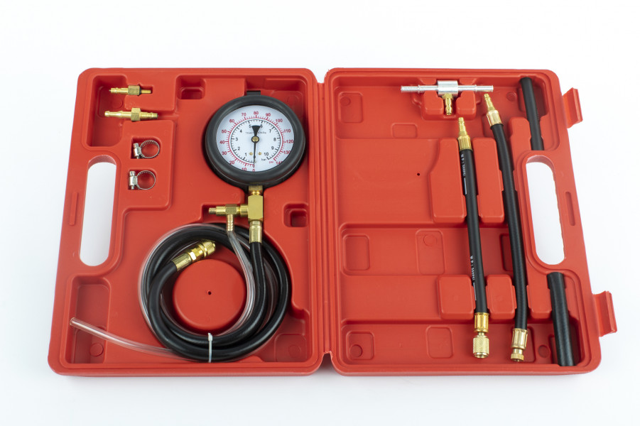 Автопринадлежности / Автоинструменти комплекти / Комплект за измерване налягането на горивото HBM 10565, 10 части