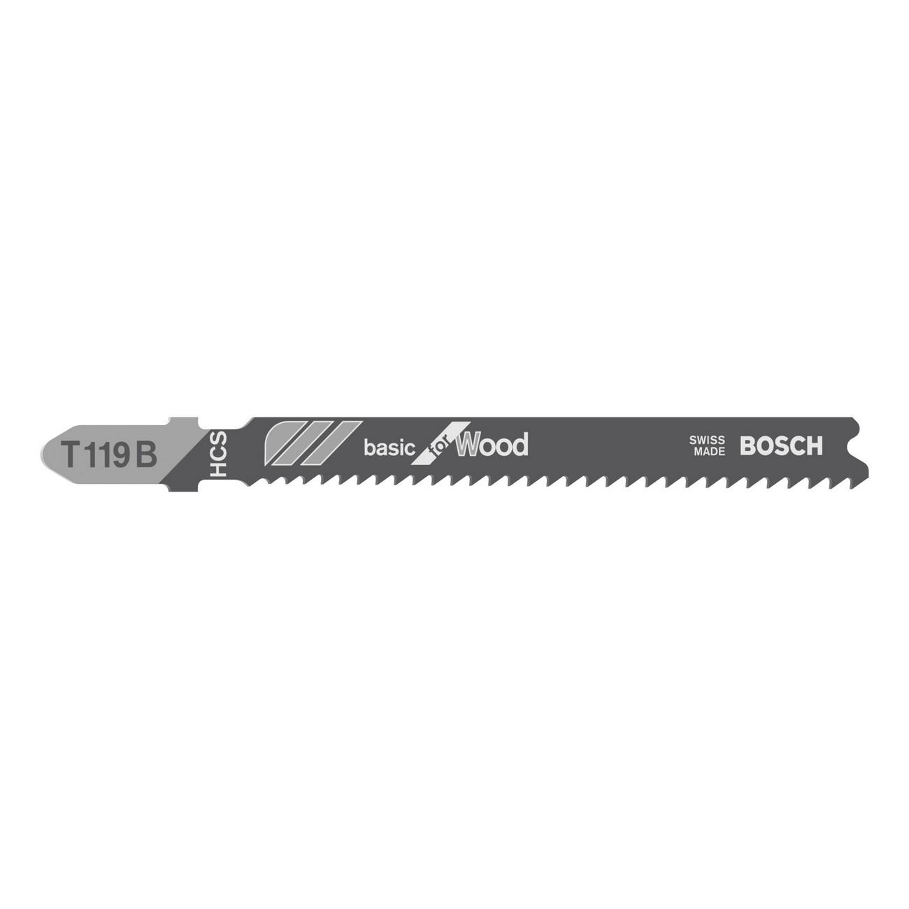 BOSCH Professional T 119 B Нож за прободен трион за дърво 92 мм (2608630037)