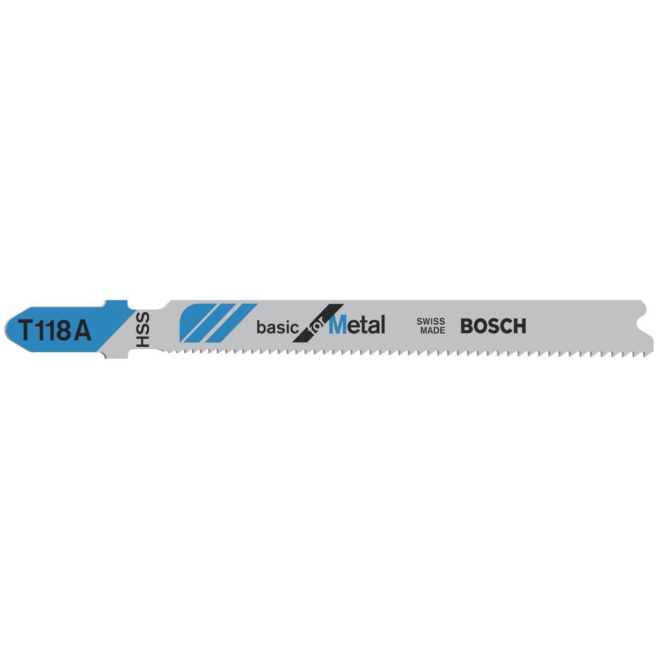 BOSCH Professional T 118 A Нож за прободен трион за метал 92 мм (2608631013)