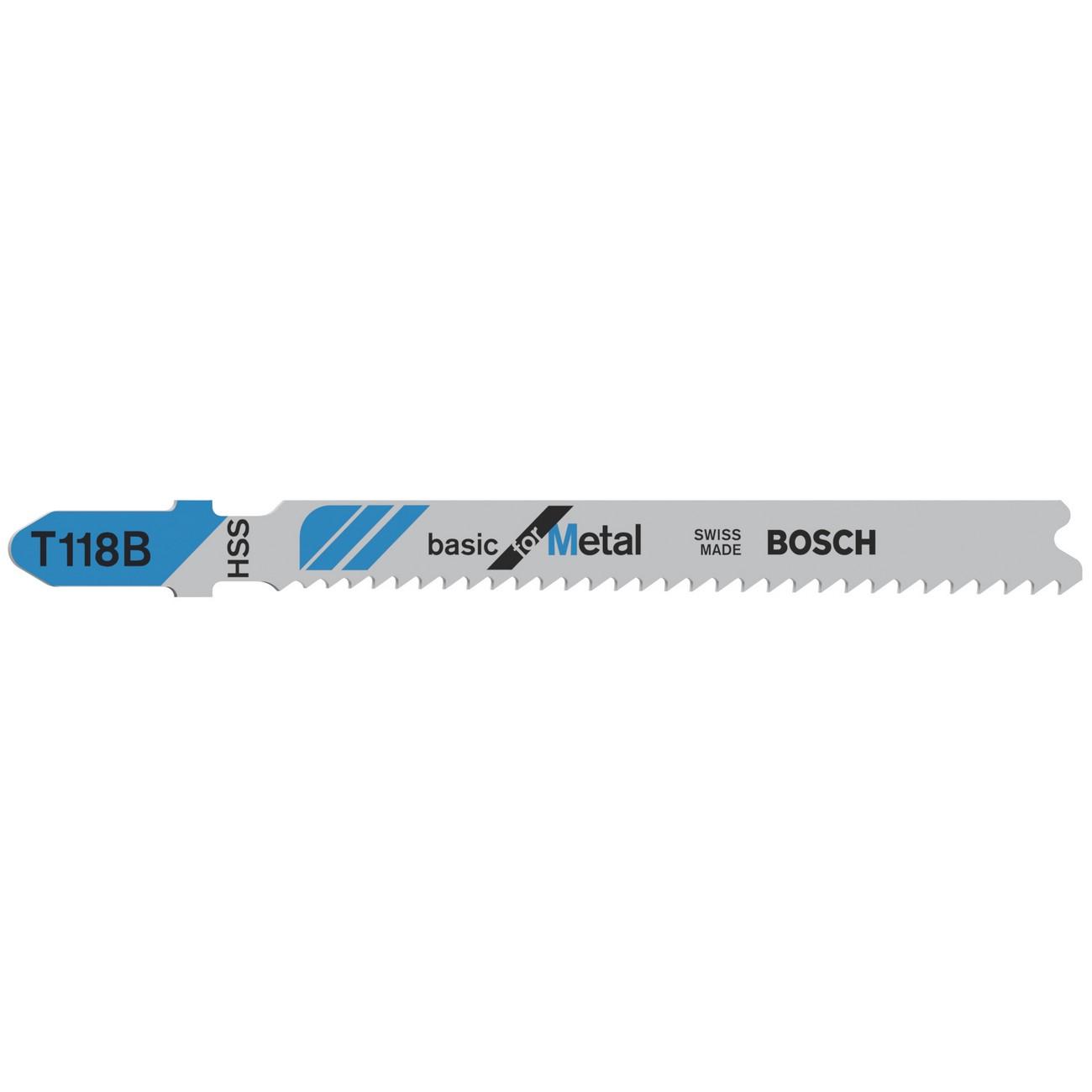 BOSCH Professional T 118 B Нож за прободен трион за метал 92 мм (2608631673)