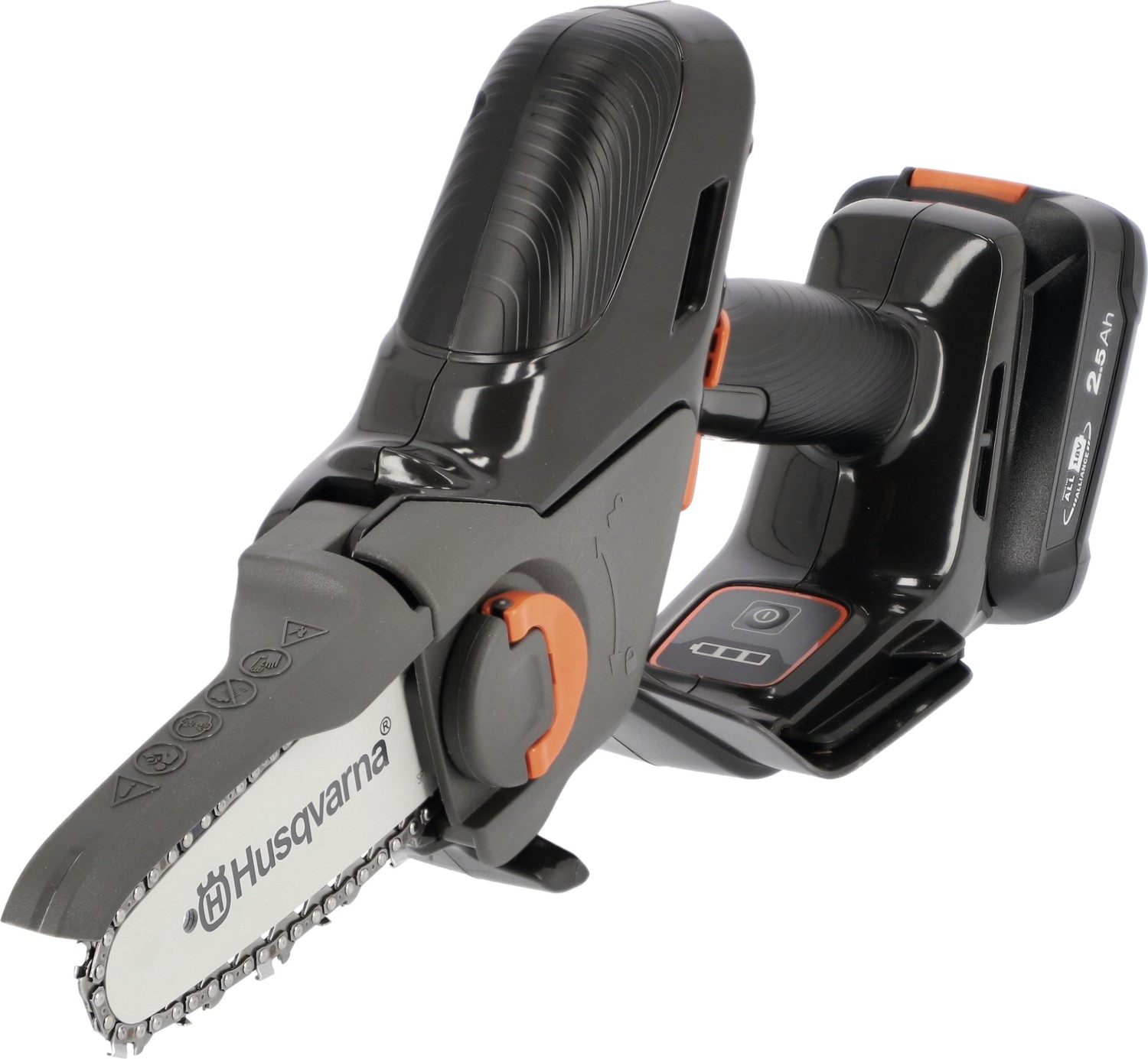 HUSQVARNA ASPIRE P5-P4A Акумулаторен верижен трион 18 V 2.5 Ah 5 HUSQVARNA ASPIRE P5-P4A Акумулаторен верижен трион 18 V 2.5 Ah 5