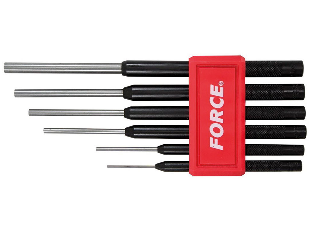 FORCE Комплект пробои 2-8 мм 6 бр. (JN63790) - от Etools.bg FORCE Комплект пробои 2-8 мм 6 бр. (JN63790)