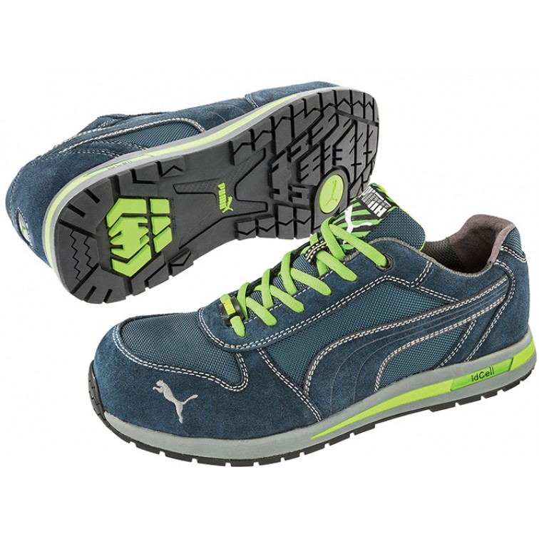 PUMA S1P SRC HRO AIRTWIST LOW S1P Защитни работни обувки, светло сини с размери 39-47 (501300)
