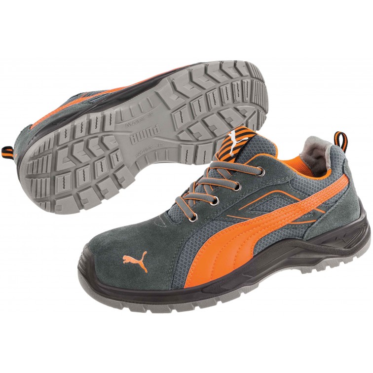 PUMA OMNI LOW S1P Защитни работни обувки, сиви с размери 40-47 (502301)
