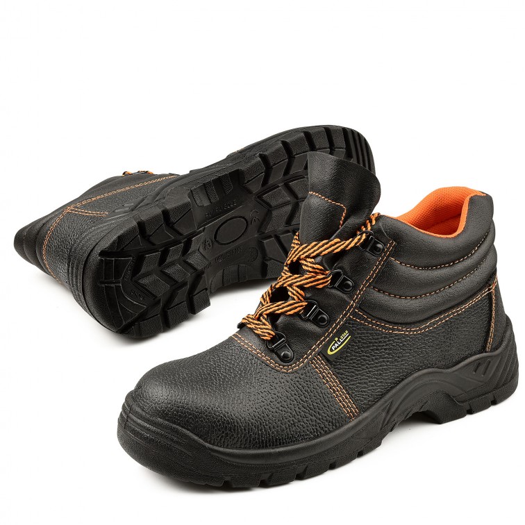 PALLSTAR S3 VIPER Hi S3 Защитни работни обувки, черни с размери 36-47 (510204)
