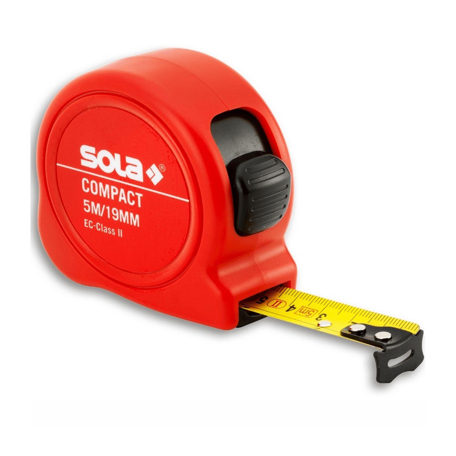 SOLA COMPACT CO Ролетка 8 м (50500801)
