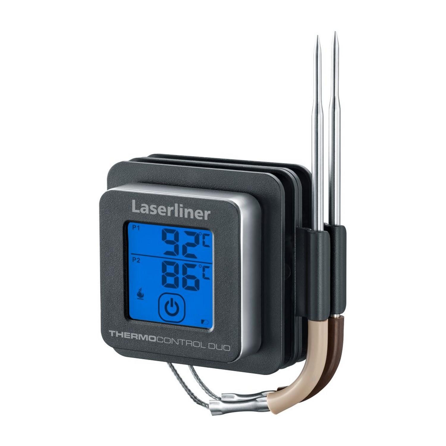 LASERLINER ThermoControl Duo Дигитален термометър с дисплей 2x3 V до 300 градуса (082.429A)