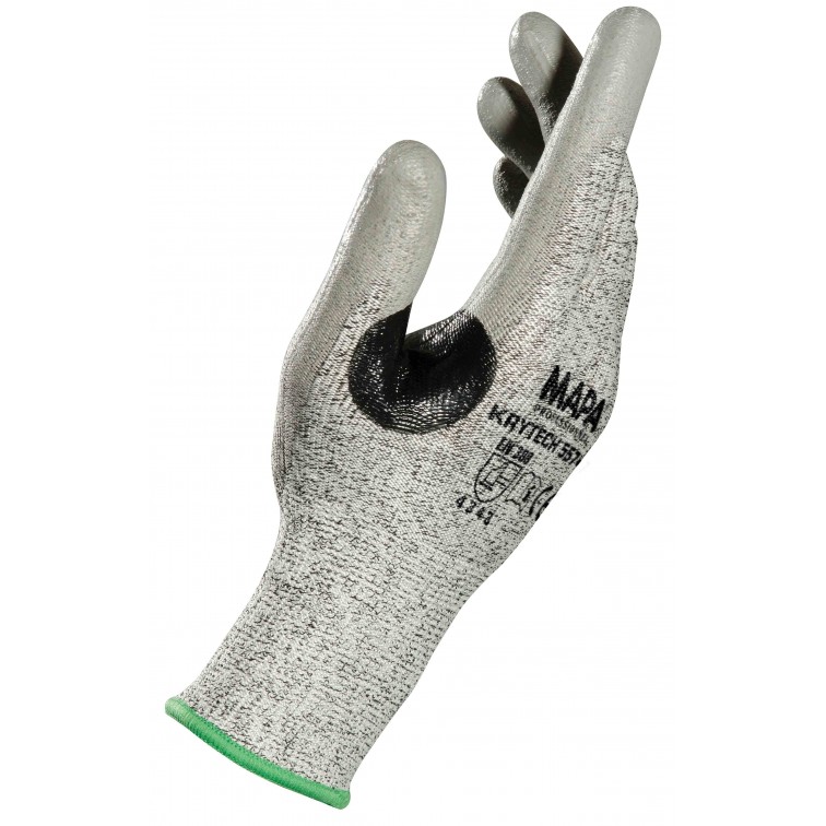 MAPA KRYTECH 557 Работни ръкавици противосрезни, сиви с размери 7-11 (671500)