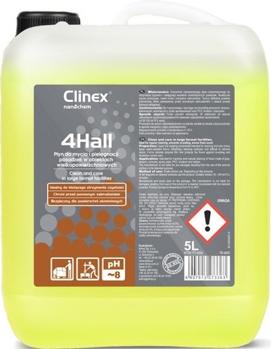 CLINEX 4 Hall Препарат за индустриални подове – концентрат 5 л