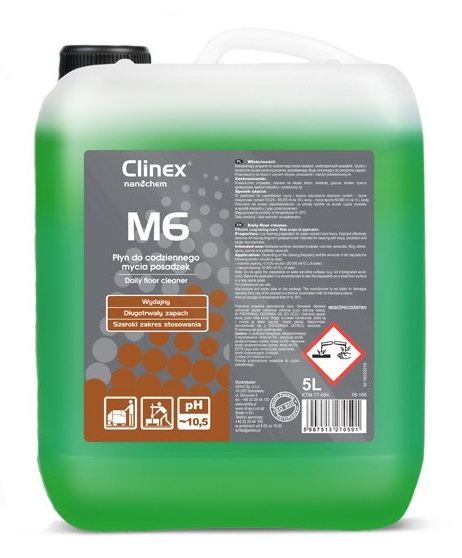 CLINEX M6 Универсален почистващ препарат за подове 5 л
