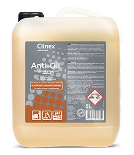 CLINEX Anti-oil Препарат за силно омаслени повърхности 10 л