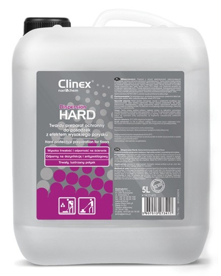 CLINEX Dispersion Hard Запечатващ и полиращ препарат за под 5 л