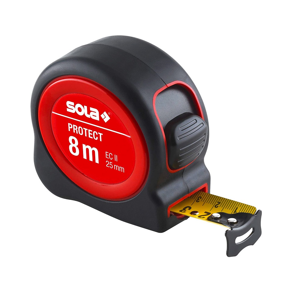 SOLA Protect PE Противоударна ролетка 8 м 25 мм (50560801)