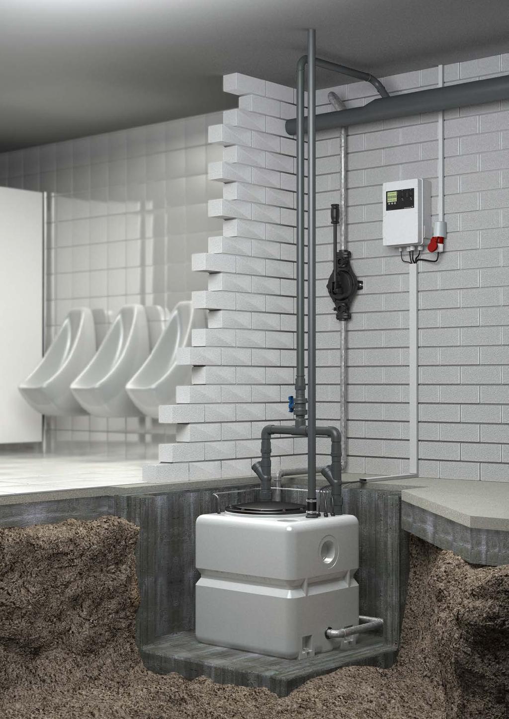 Шахта с помпа Grundfos Unolift.270.AP35B.50.08.A1 (97642387+96468355)