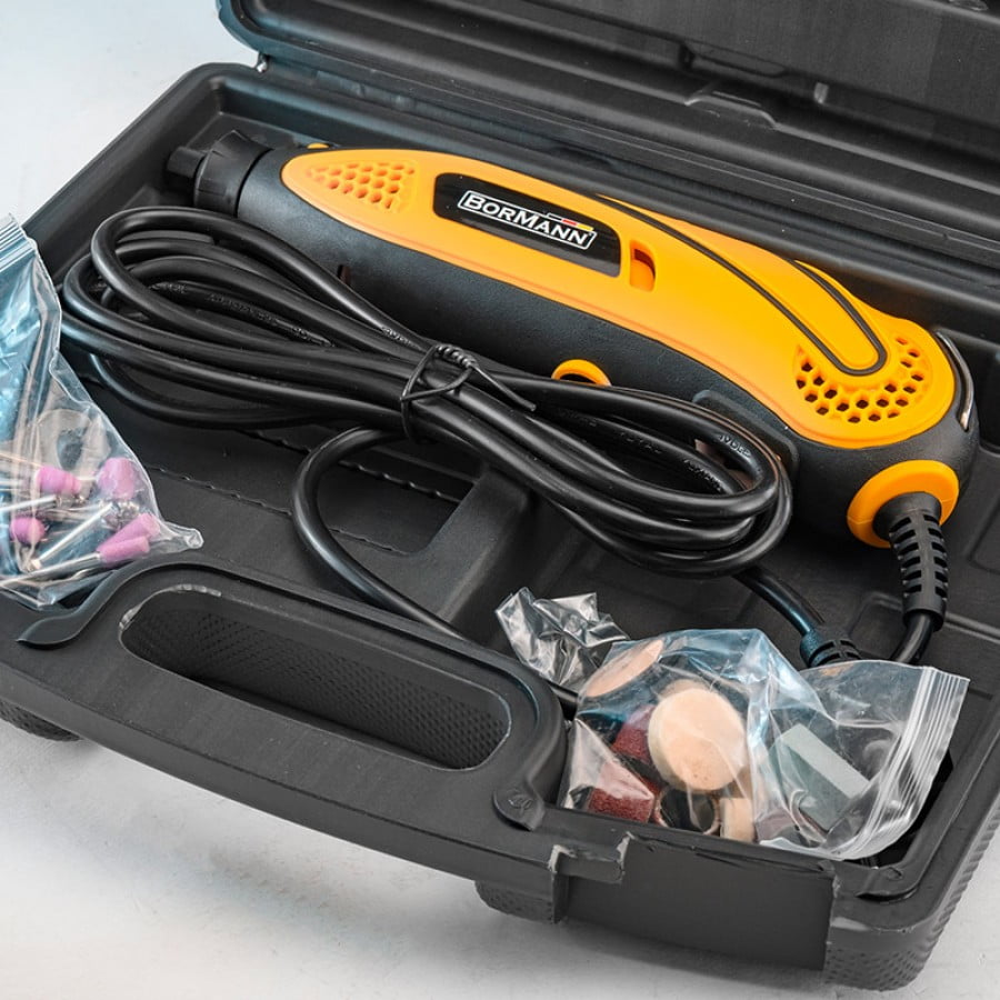Електрически мултифункционален прав шлайф Bormann BMG1360, 135&nbsp;W, 40 части (043072)