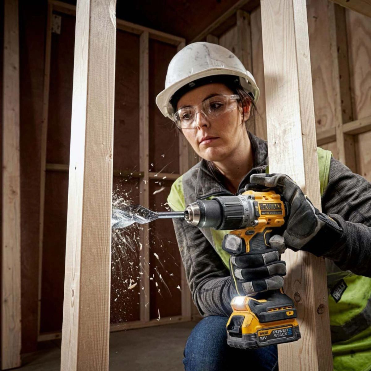 Акумулаторна безчеткова ударна бормашина DeWALT DCD805N, 18 V, 90 Nm, без зарядно устройство и батерии