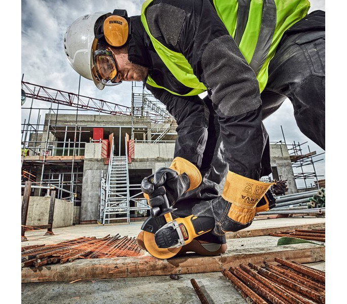 Акумулаторен ъглошлайф DeWALT DCG406NT, 18 V, 125 мм, 9000 об/мин, без батерии и зарядно устройство