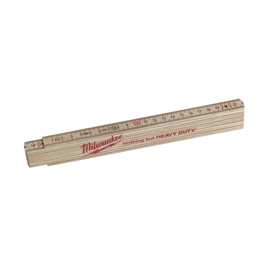 MILWAUKEE Дървен сгъваем метър 2 м (MIWK-2576)