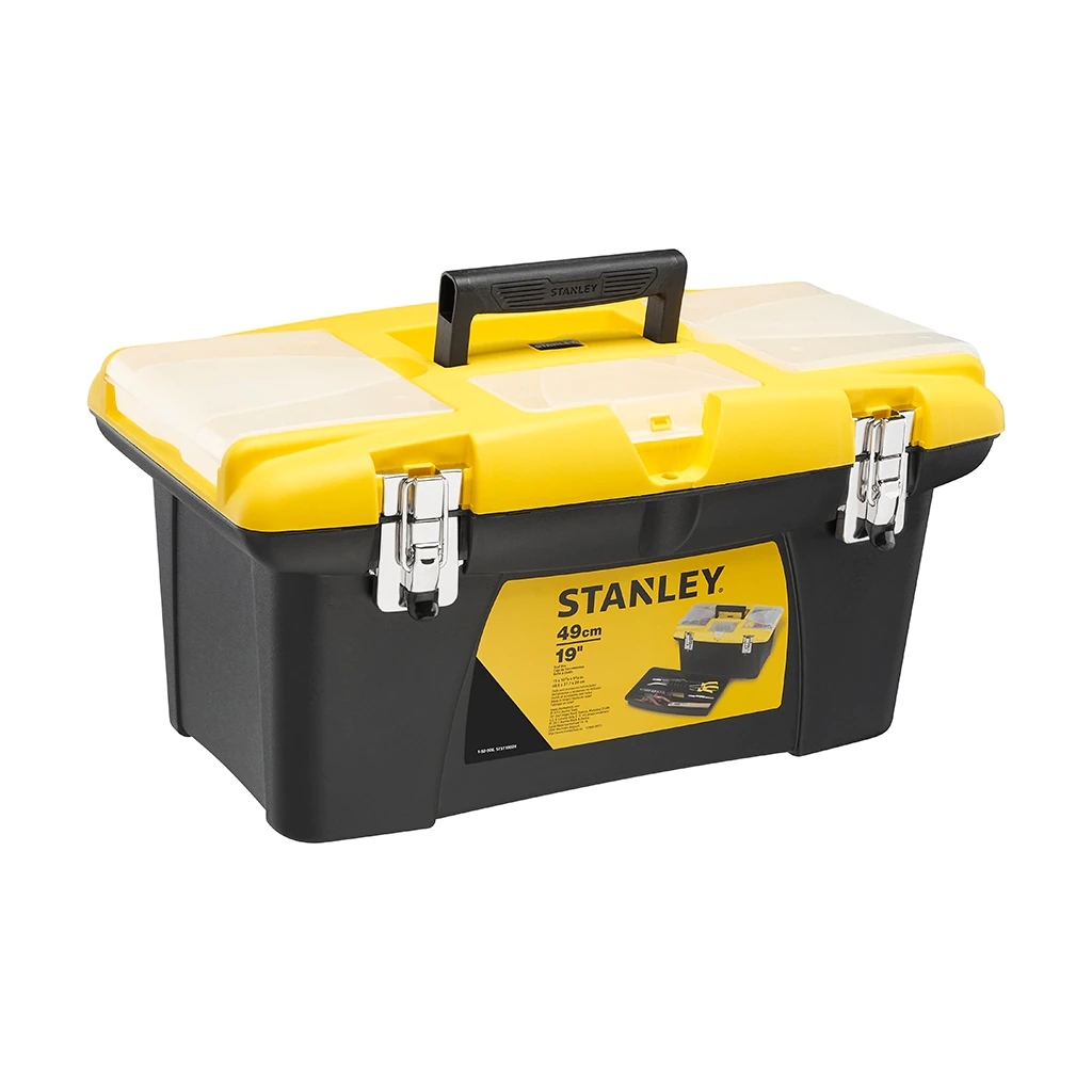 STANLEY Пластмасов куфар за инструменти с подвижна табла и метални закопчалки 22