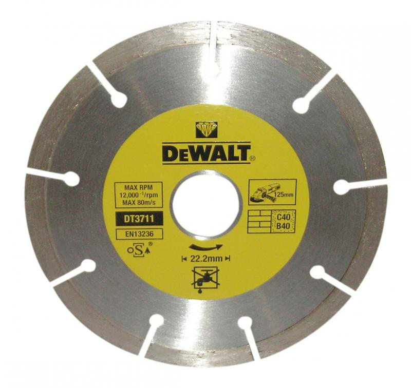 Диамантен диск за зидария DEWALT