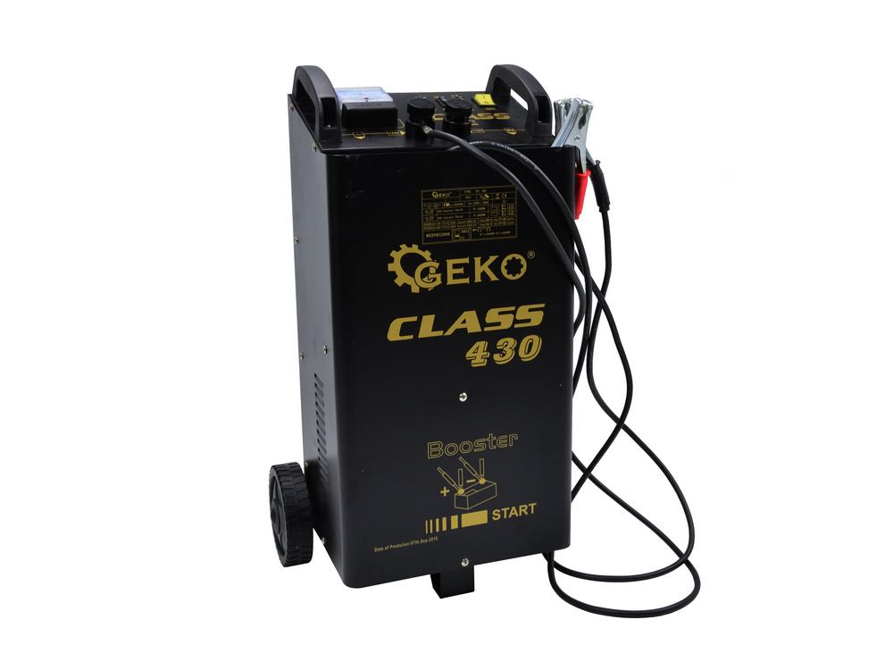 GEKO Class 430 Зарядно стартерно устройство 8000 W 15-750 Ah 300-400 А за стартиране 30-75 А за зареждане