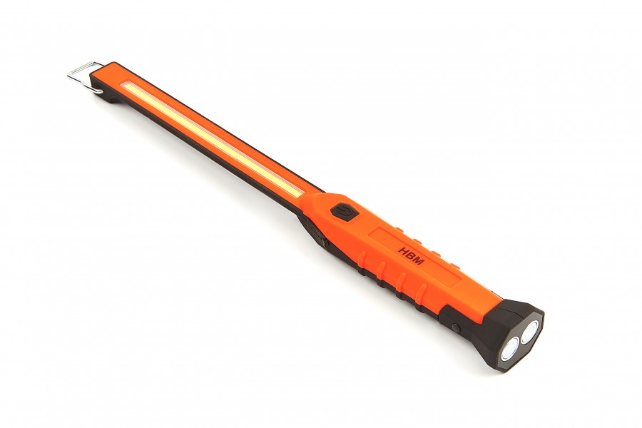 Акумулаторен ултратънък LED фенер с USB зарядно HBM 8337