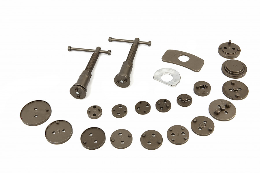 HBM 4683 Комплект за сваляне на спирачни цилиндри 21 части - от Etools.bg HBM 4683 Комплект за сваляне на спирачни цилиндри 21 части
