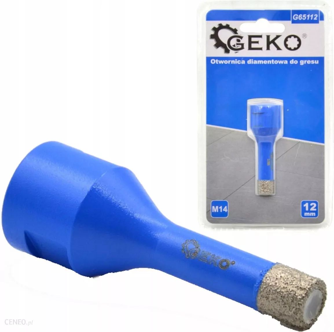 GEKO G65110 Диамантена боркорона за керамика и гранитогрес ф10 мм M14 - от Etools.bg GEKO G65110 Диамантена боркорона за керамика и гранитогрес ф10 мм M14