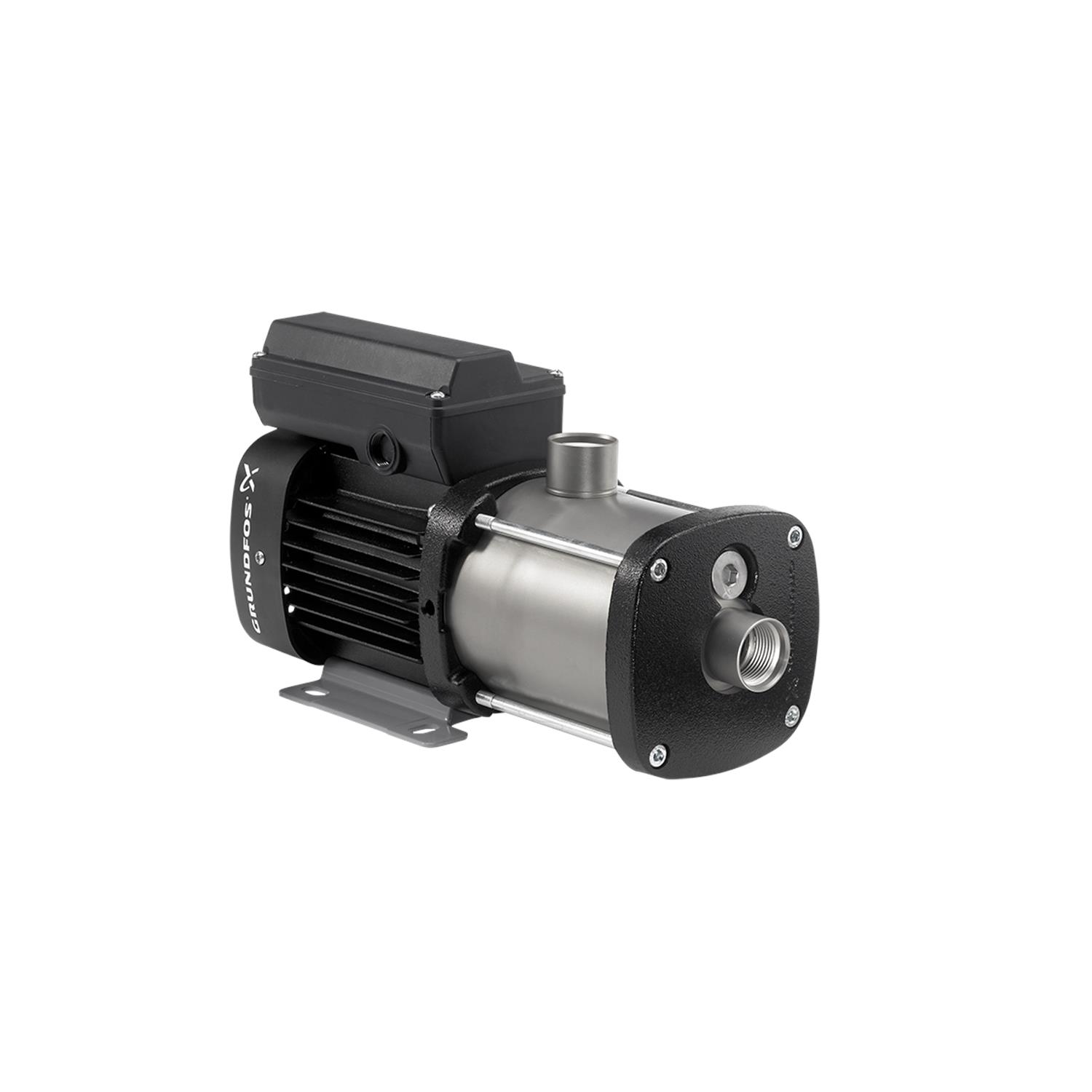 GRUNDFOS CM 3-4 A-R-A-E-AQQE C-A-A-N Многостъпална центробежна помпа с хоризонтален вал 500 W 3.1 м3/ч 27.68 м (97516565)