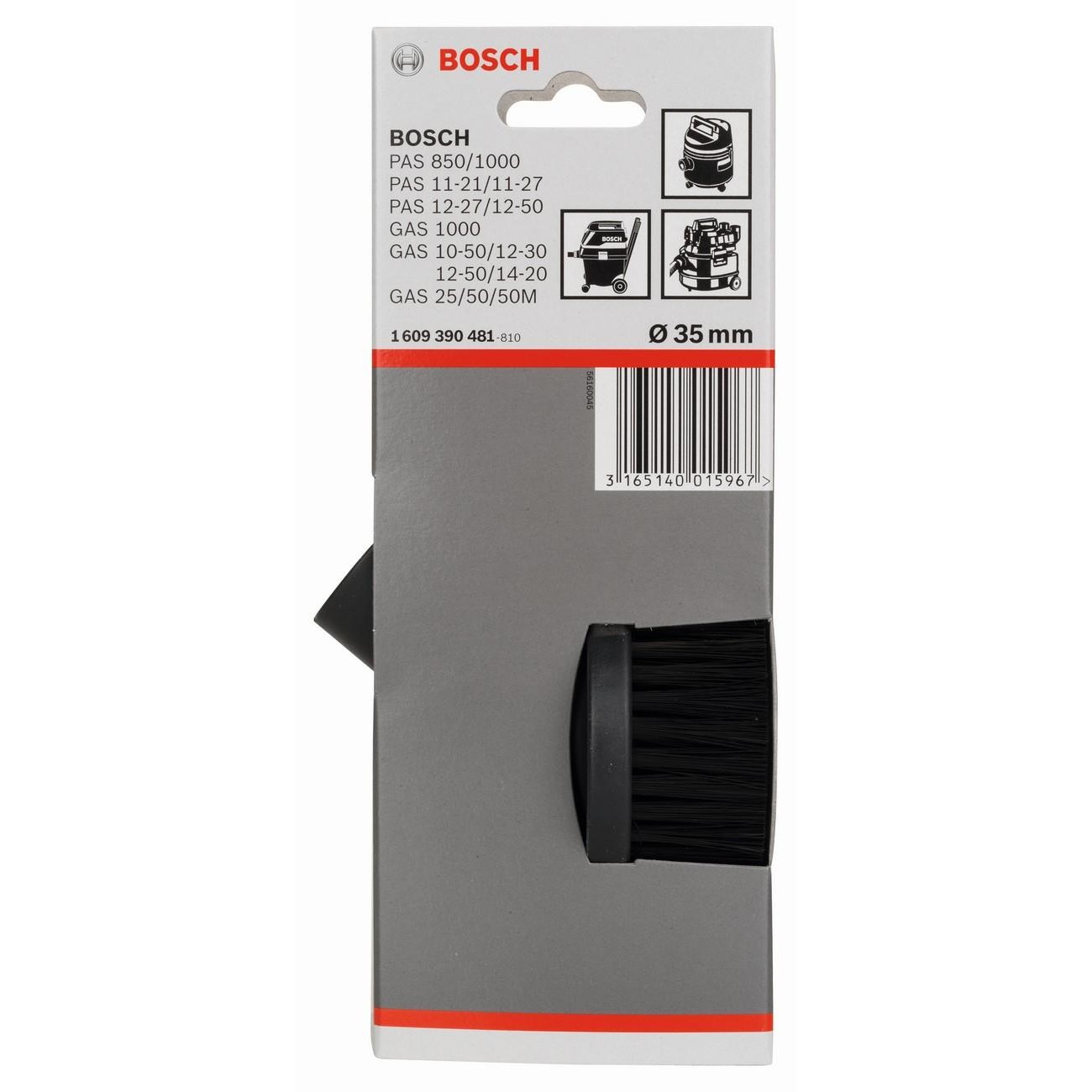 BOSCH Professional Дюза с четка 35 мм (1609390481)