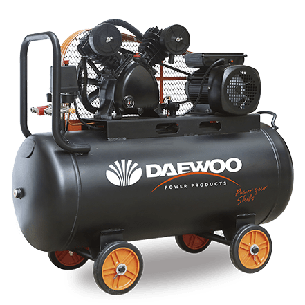 DAEWOO Бутален компресор 1500 W 100 л 187 л/мин (DAAC100C V Type)
