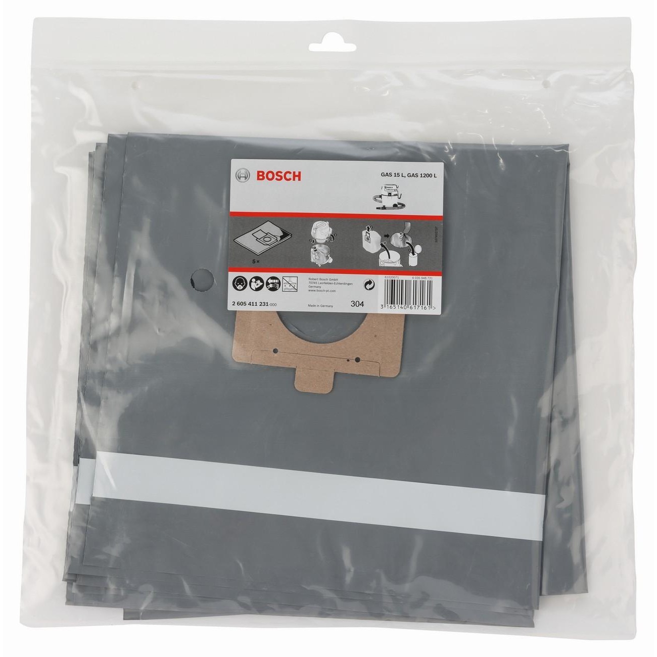 BOSCH Professional Торба за отпадъци за GAS 20 L SFC (2605411231)