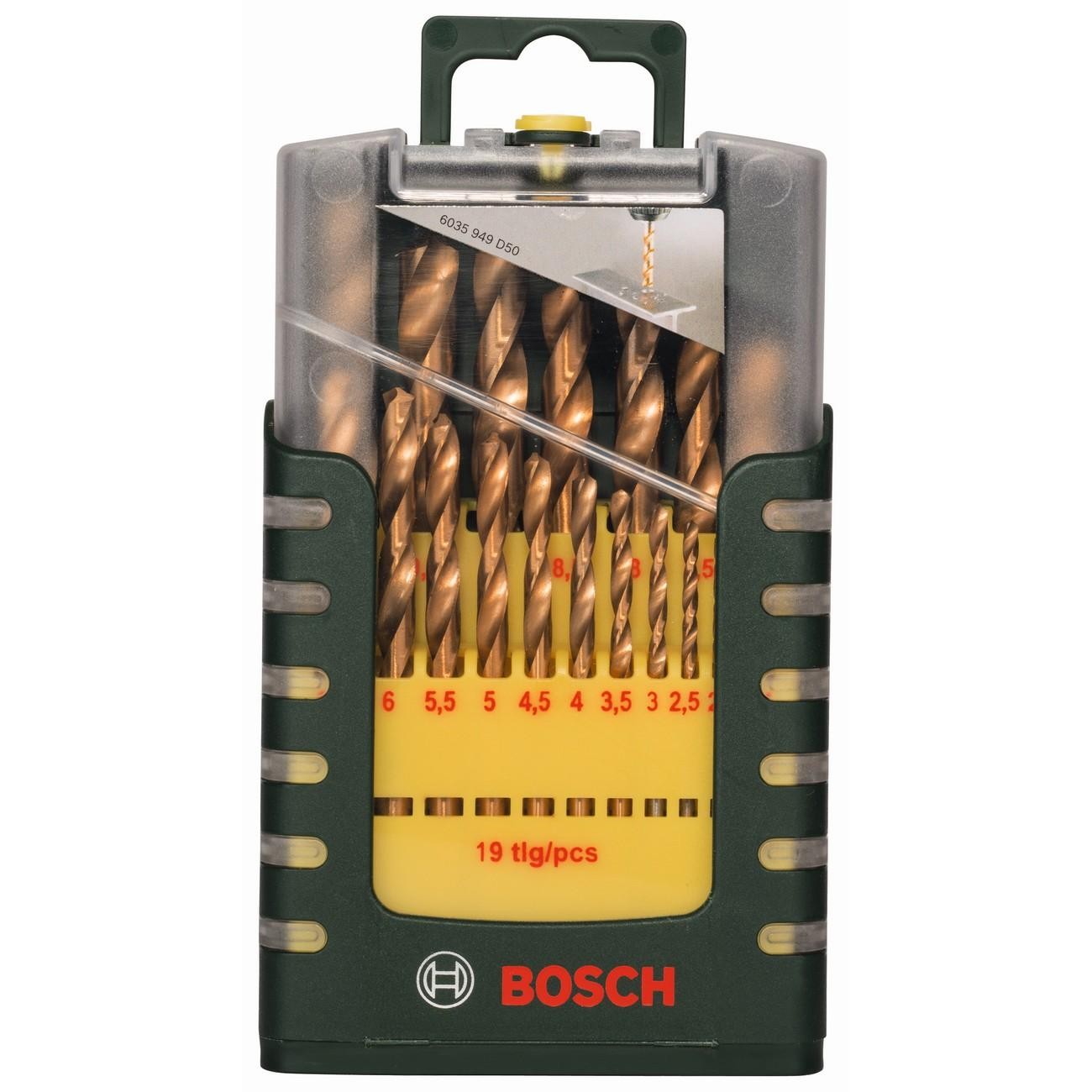 BOSCH Professional HSS-TiN Комплект свредла за метал 19 части (2607017152)