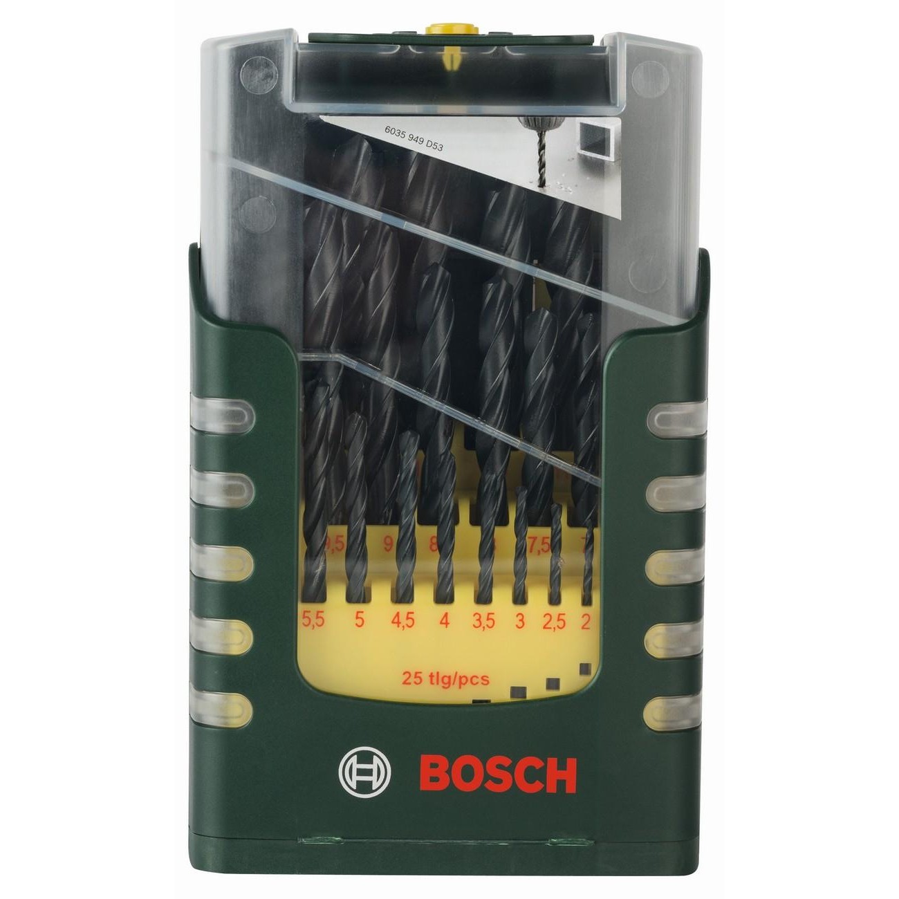 BOSCH Professional HSS-R Комплект свредла за метал 25 части (2607017153)