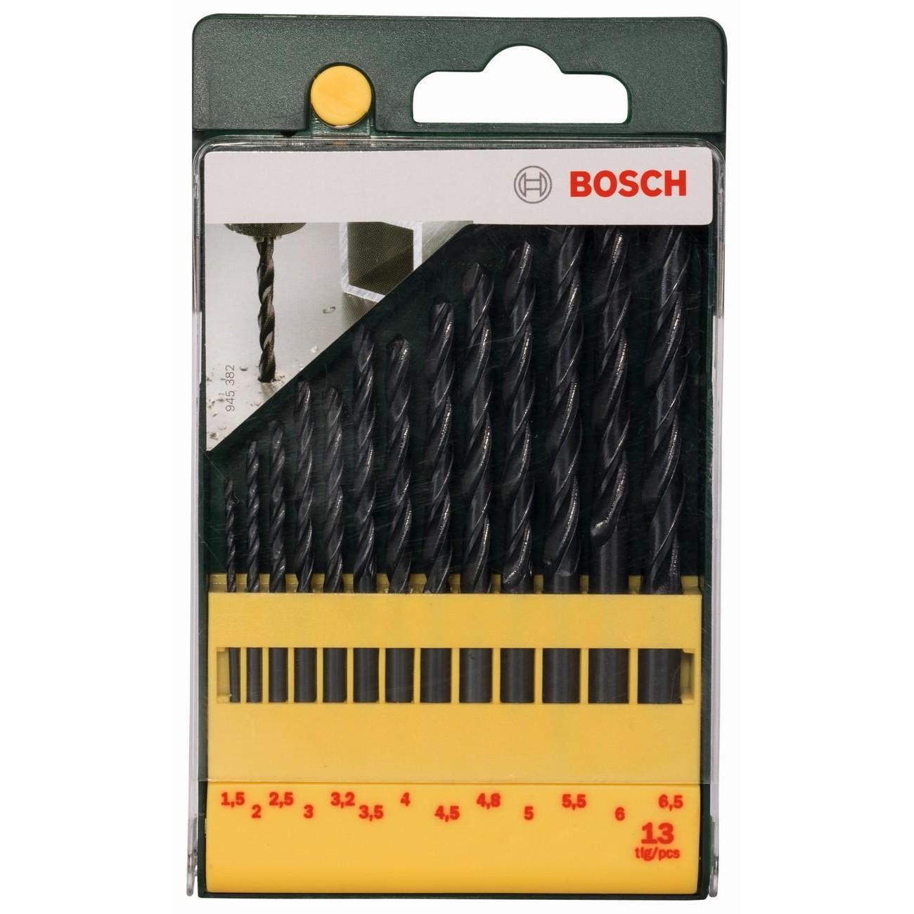 BOSCH Professional HSS-R Комплект свредла за метал 13 части (2607019441)