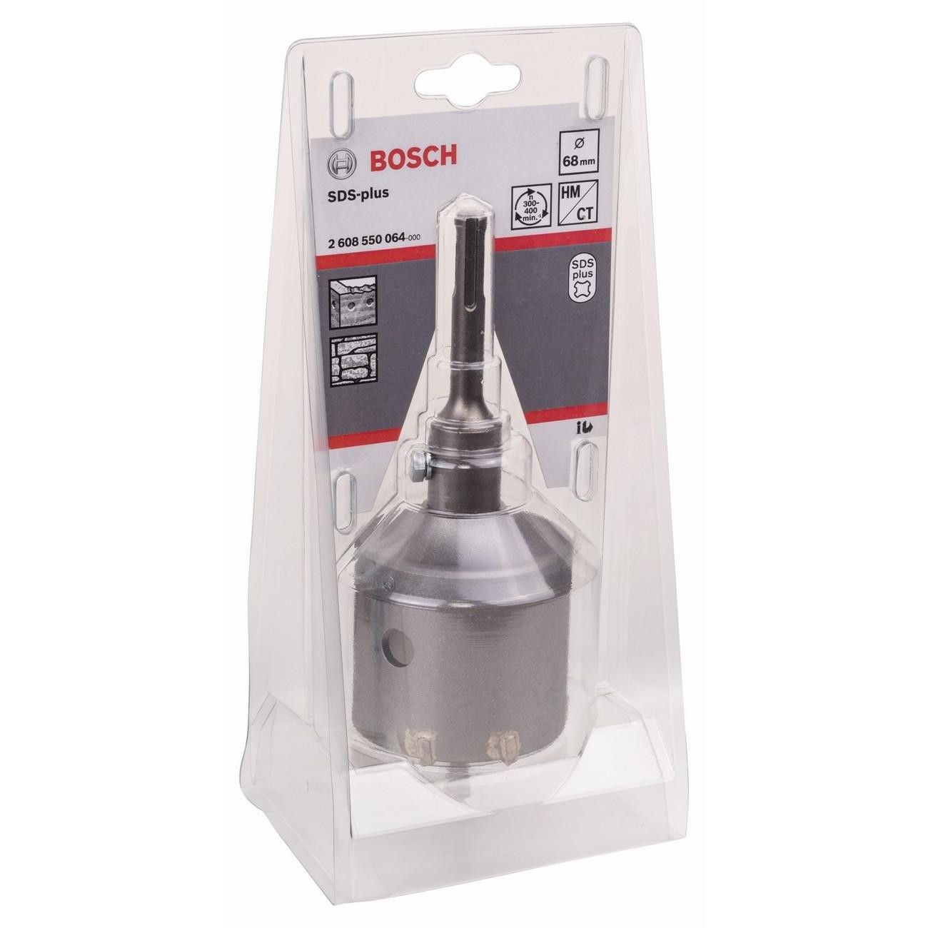 BOSCH Professional Комплект боркорони SDS-Plus 68 мм 3 части (2608550064) - от Etools.bg BOSCH Professional Комплект боркорони SDS-Plus 68 мм 3 части (2608550064)