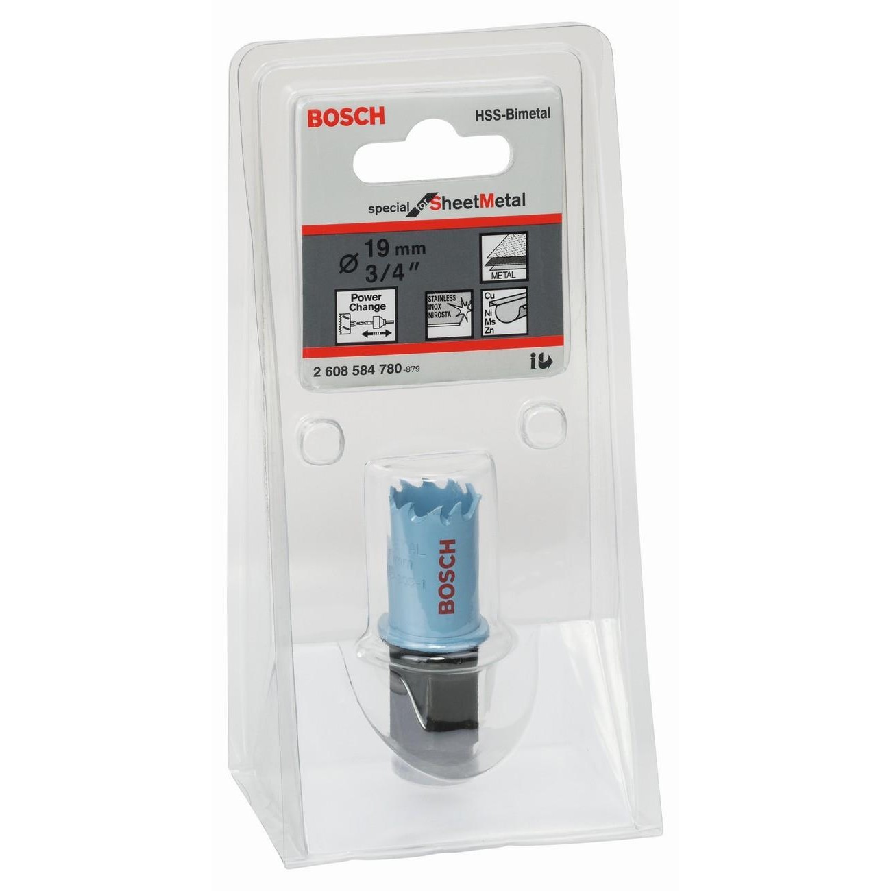 BOSCH Professional Sheet Metal Боркорона за метал 19 мм 3/4 BOSCH Professional Sheet Metal Боркорона за метал 19 мм 3/4