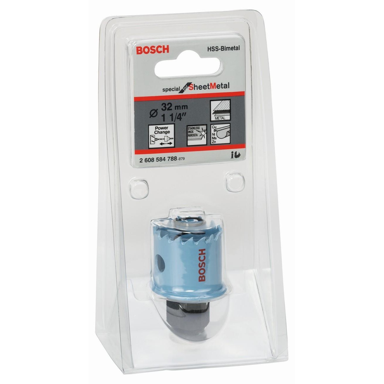 BOSCH Professional Sheet Metal Боркорона за метал 32 мм 1 1/4 BOSCH Professional Sheet Metal Боркорона за метал 32 мм 1 1/4