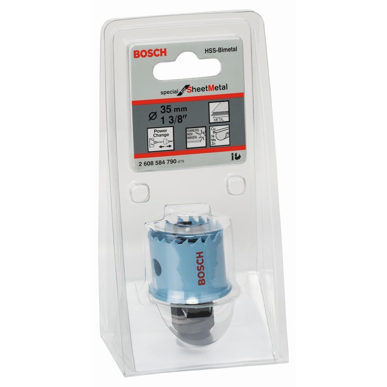 BOSCH Professional Sheet Metal Боркорона за метал 35 мм 1 3/8 BOSCH Professional Sheet Metal Боркорона за метал 35 мм 1 3/8