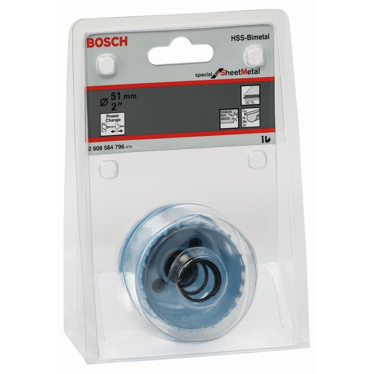 BOSCH Professional Sheet Metal Боркорона за метал 51 мм 2 BOSCH Professional Sheet Metal Боркорона за метал 51 мм 2
