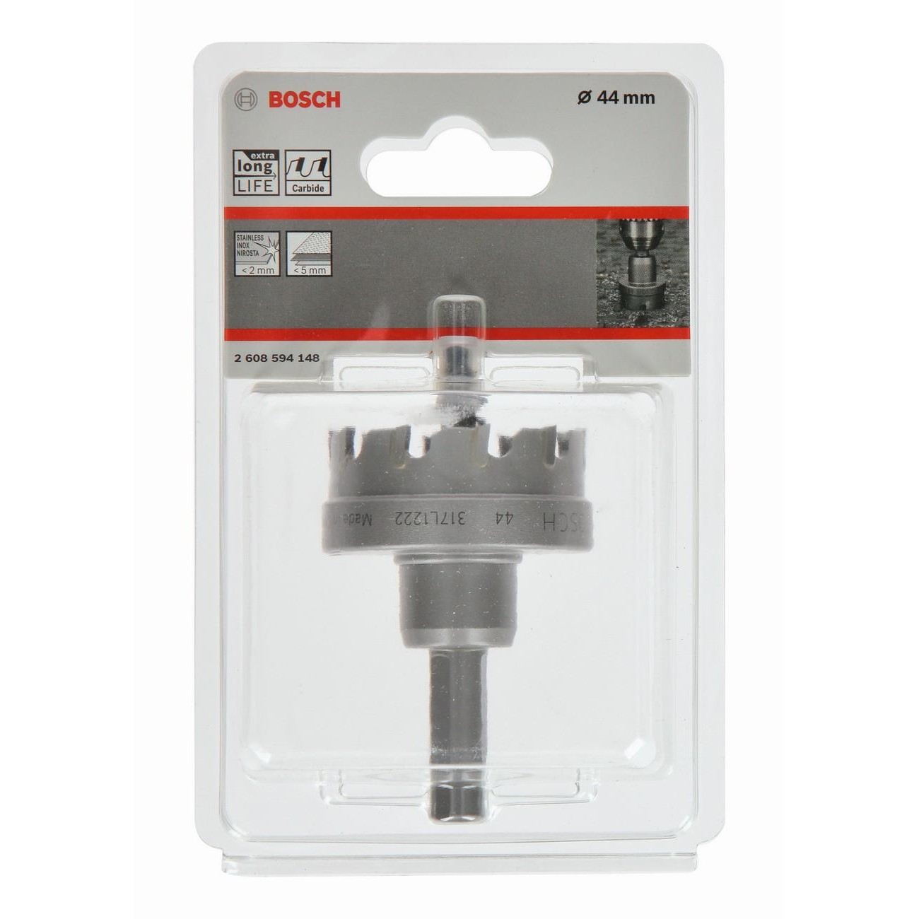 BOSCH Professional TCT Боркорона 44 мм (2608594148) - от Etools.bg BOSCH Professional TCT Боркорона 44 мм (2608594148)