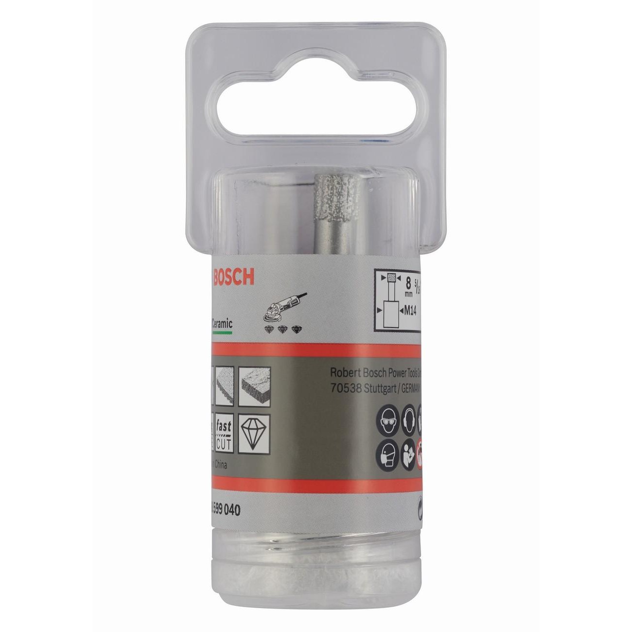 BOSCH Professional Dry Speed Диамантен фрезер 8 мм (2608599040) - от Etools.bg BOSCH Professional Dry Speed Диамантен фрезер 8 мм (2608599040)