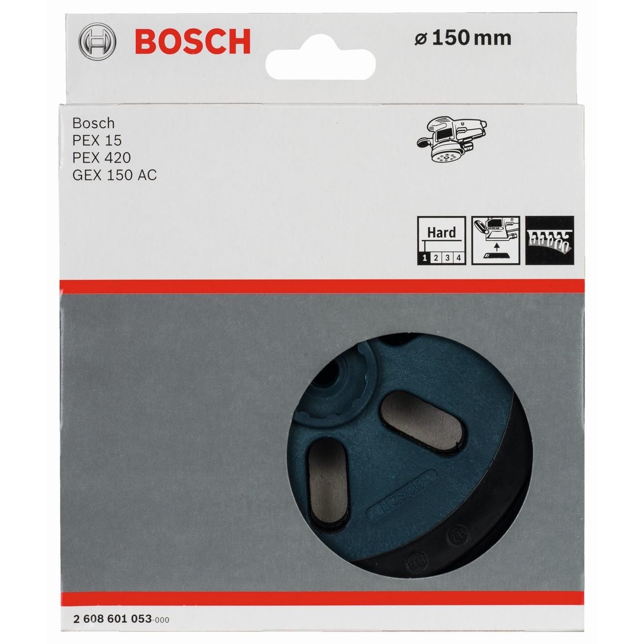 BOSCH Professional Шлифовъчен диск твърд 150 мм (2608601053)