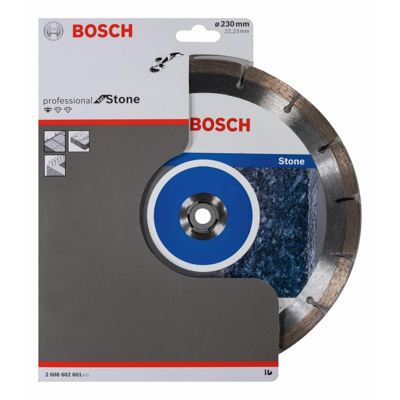 BOSCH Professional Диамантен диск за рязане на камък 230x22.23x2.3x10 мм (2608602601)