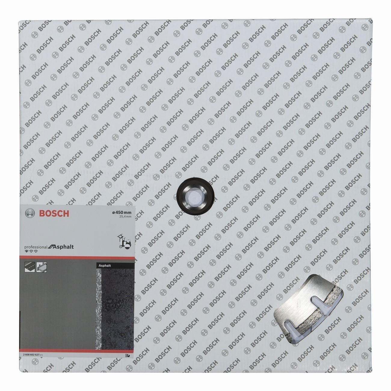 BOSCH Professional Диамантен диск за рязане на асфалт 450x25.40x3.2x10 мм (2608602627)