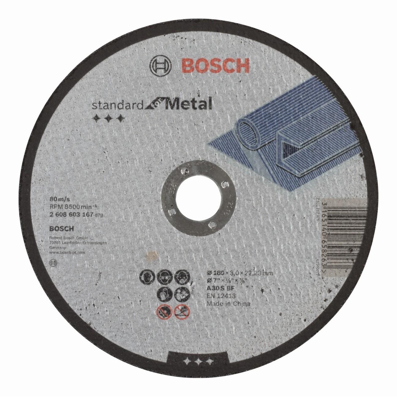 BOSCH Professional A 30 S BF Диск за рязане на метал 180 мм 22.23 мм 3 мм (2608603167)