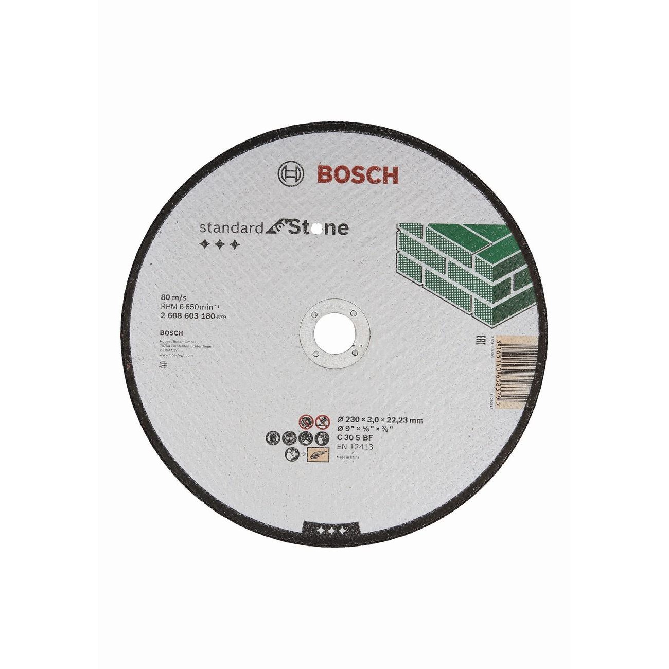 BOSCH Professional C 30 S BF Диск за рязане на метал 230 мм 22.23 мм 3 мм (2608603180)