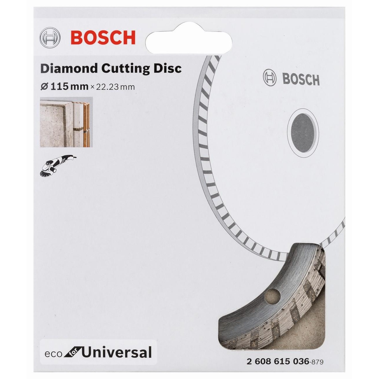 BOSCH Professional ECO Диамантен диск за рязане 115x22.23x2x7 мм (2608615036)