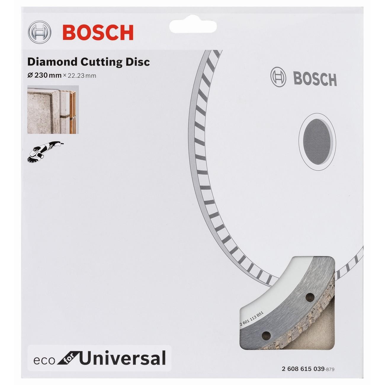 BOSCH Professional ECO Диамантен диск за рязане 230x22.23x3x7 мм (2608615039)